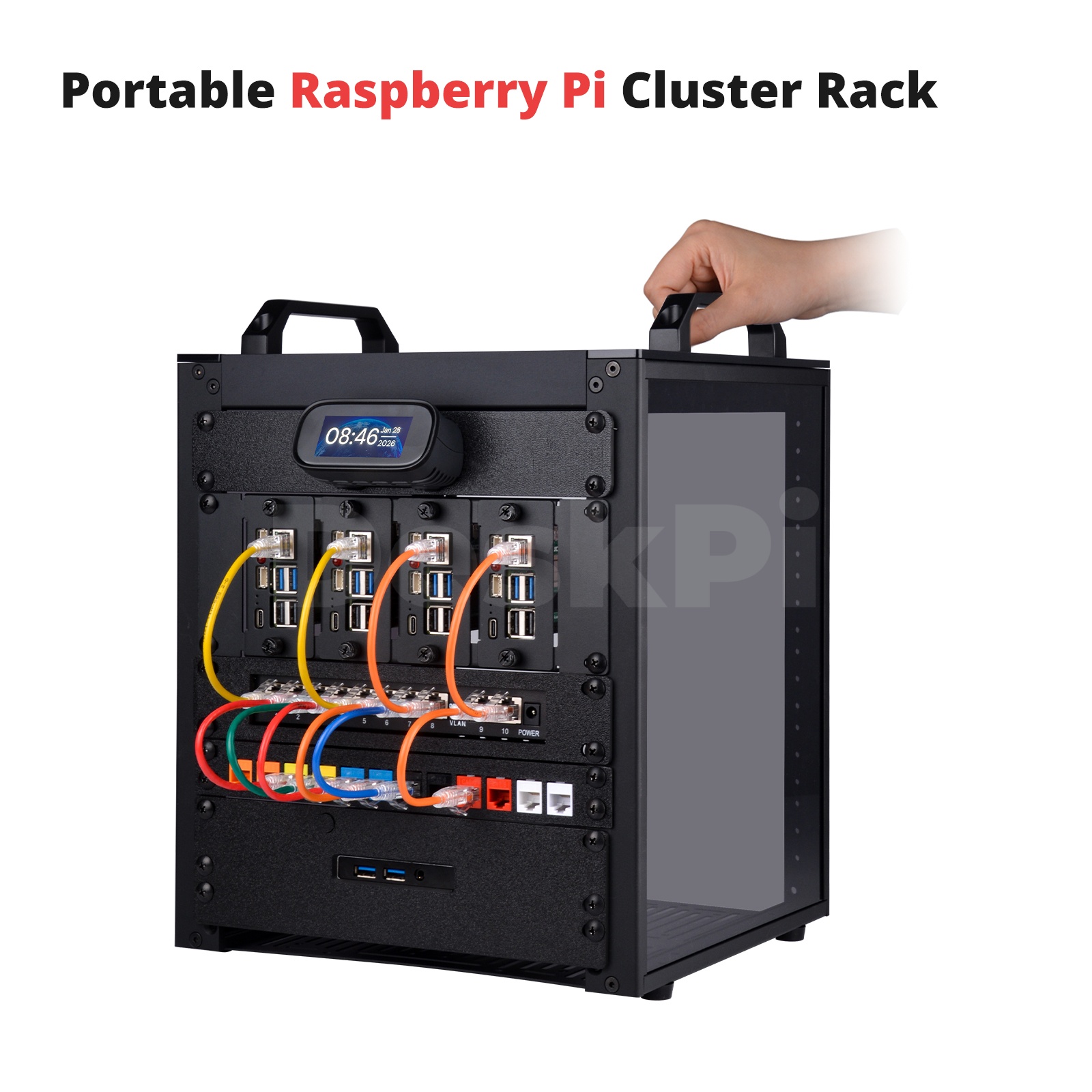 رف ديسك بي راك ميت تي 1/2 بلس، - مراجعة Deskpi Super6C وسعره